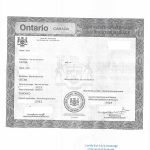 安大略省结婚证加拿大海牙认证，用于中国