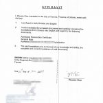 父母亲住院证明和手术记录翻译公证加拿大用