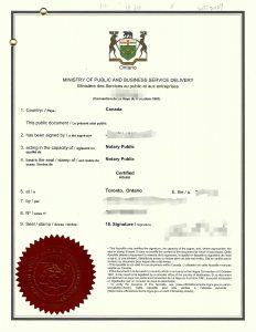 加拿大萨省离婚证判决书海牙认证中国使用