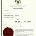 温哥华居住证明定居声明海牙认证汇款加拿大