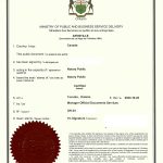 多伦多地址证明定居声明海牙认证汇款加拿大