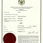 加拿大殡仪馆死亡证明身份认证加急办理公证