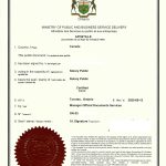 中国身份证护照加拿大公证人员公证海牙认证