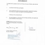 加拿大移民父母团聚担保材料中译英翻译公证