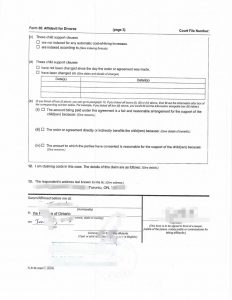 多伦多自主简单离婚文件宣誓书律师见证公证