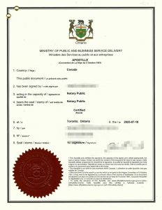 加拿大公司签约员工误工延迟后果海牙认证