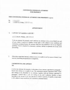 加拿大房产出租出售转让全权委托POA签名见证