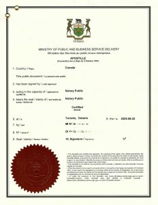 关于取消加拿大护照终止公民身份的海牙认证