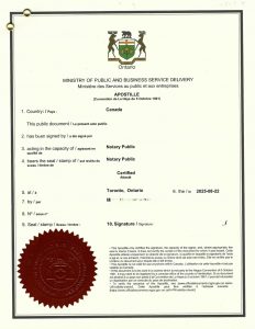 加拿大华人山西遗产纠纷诉讼委托书海牙认证