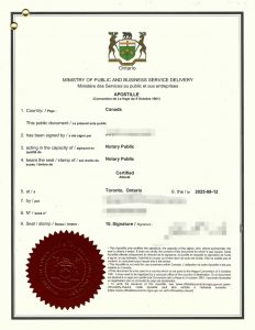 加拿大华人转让国内湖南房产委托书海牙认证