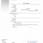 埃德蒙顿居民死亡证明中英文公证附加证明书