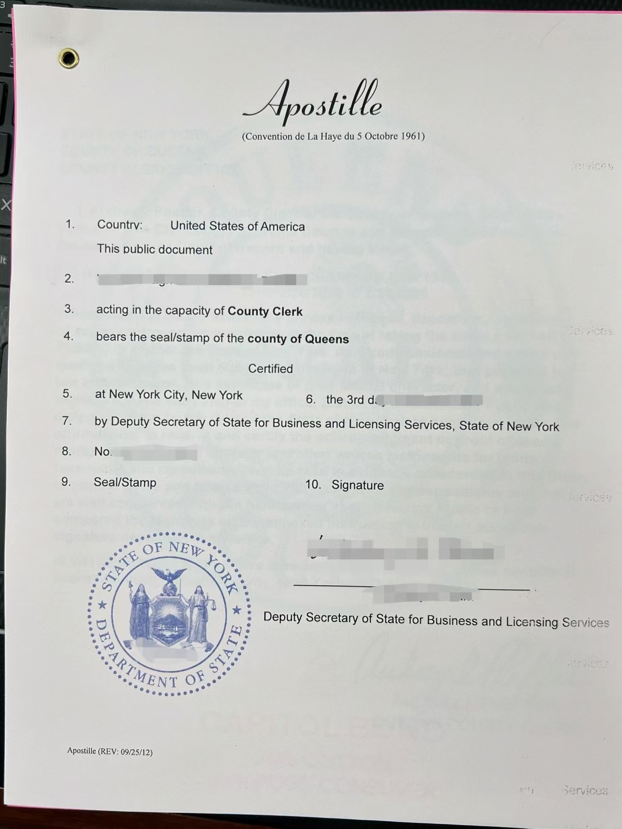 美国FBI犯罪记录海牙认证中英文申请中国绿卡-加拿大海牙认证代理机构