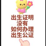 孩子没有出生证明如何办理出生公证