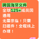海牙认证文件！全球125+成员国通用线上办理