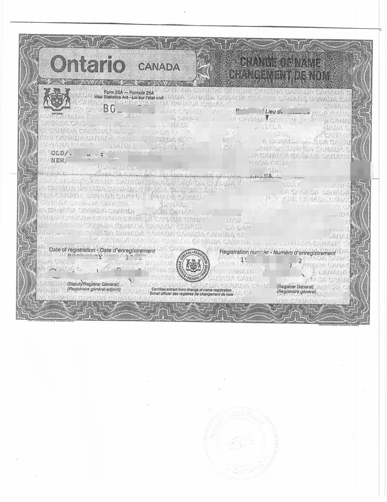 中国护照姓名加拿大护照英文姓名同一人认证-加拿大海牙认证代理机构