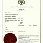 英国护照与加拿大护照同一人声明书海牙认证