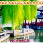 加拿大退籍证书海牙认证当事人在中国2天完成