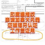 印度摁指纹远程办加拿大无犯罪证明海牙认证