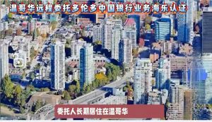 温哥华远程委托多伦多中国银行业务海牙认证