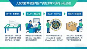 人在安省如何做国内房产委托加拿大海牙认证