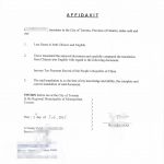 外国收入纳税证明资料翻译公证加拿大报税用