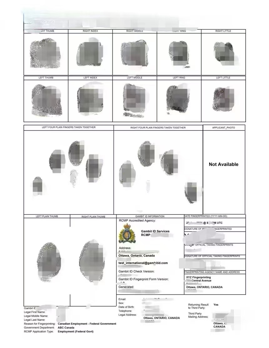 广州申请加拿大皇家骑警无犯罪证明海牙认证