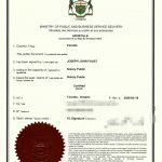 加拿大安大略省更名证Change of Name海牙认证