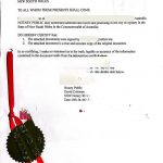 澳洲海牙认证同一人声明书全程线上办理指南