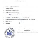 美国公司注册证书海牙认证回国使用说明流程